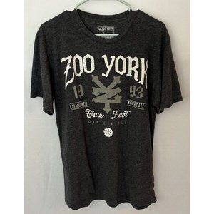 Zoo York T-Shirt Men’s Size Large Gray Skate C7 Shirt Retro 2000s Skate Shirt